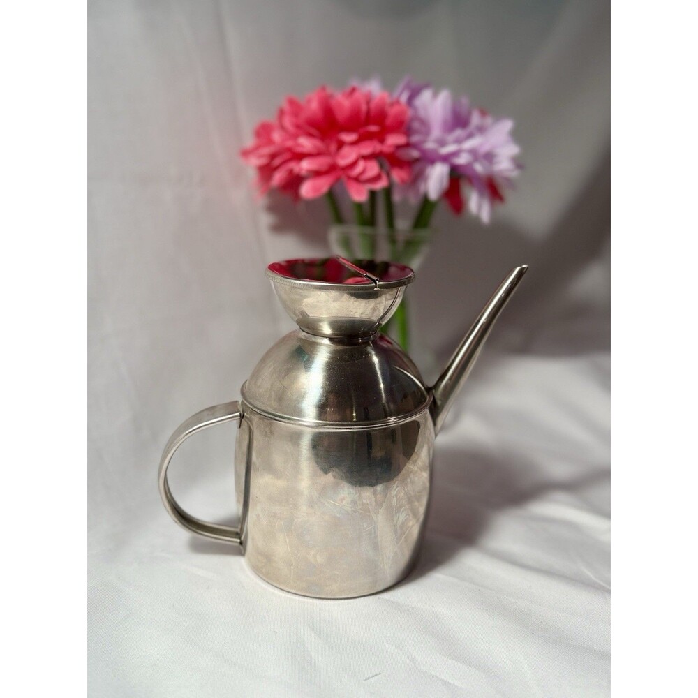 Ipac Inox VTG Italian Stainless Steel 18/10 Olive Oil Carafe